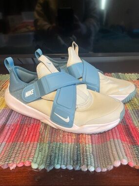 Nike Kids' Light Blue Slip-On Athletic Shoes